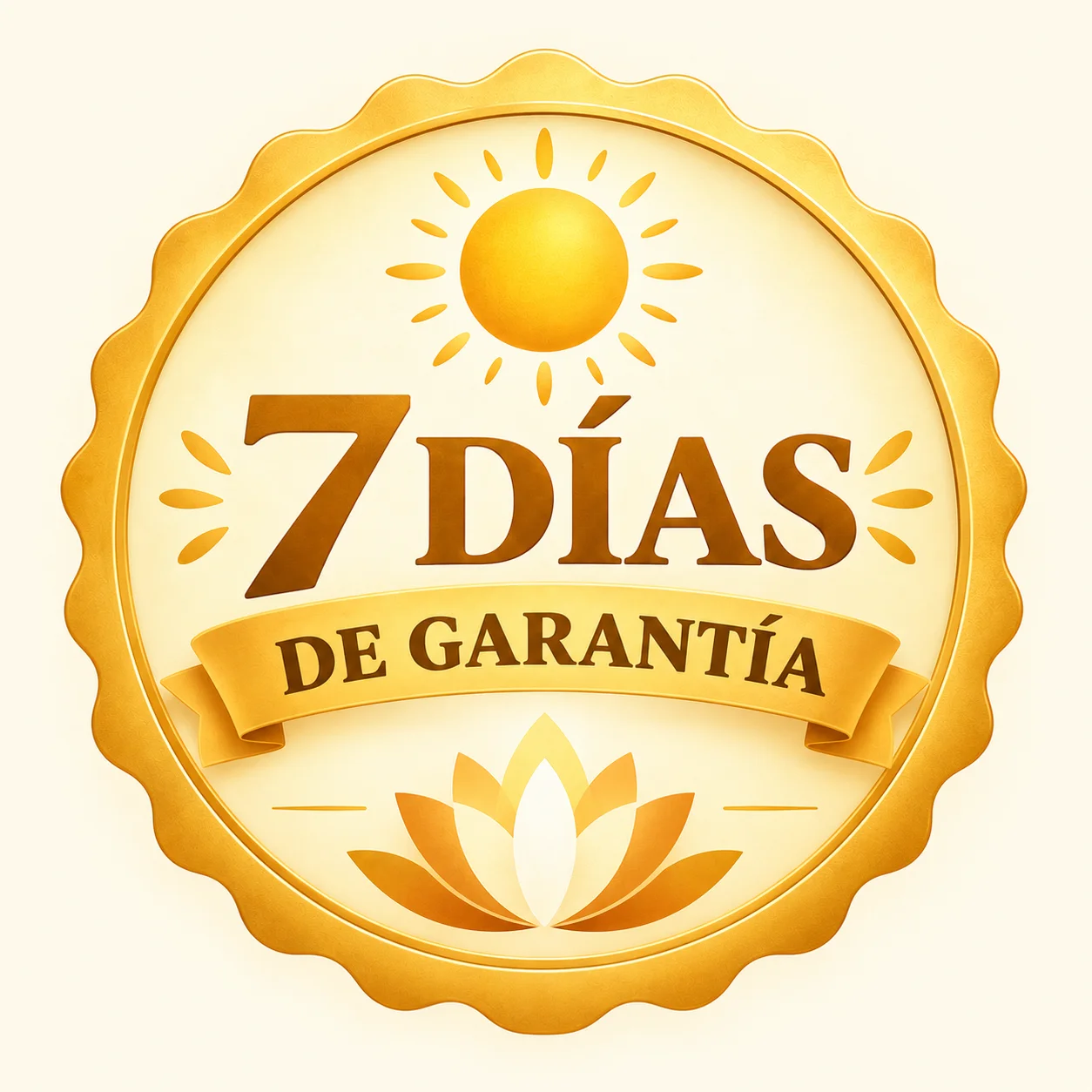 Garantía de devolución de 7 días